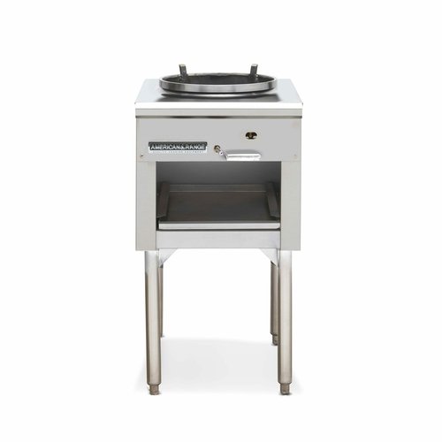 American Range ARWR-J13 Wok Range, natural gas, 13'' diameter ring, 23 tip jet burner, 125,000 BTU