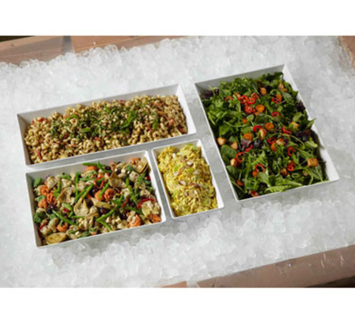 American Metalcraft MLRP13 MELAMINE BOWL, RECTANGULAR, 128 OZ.CHINA