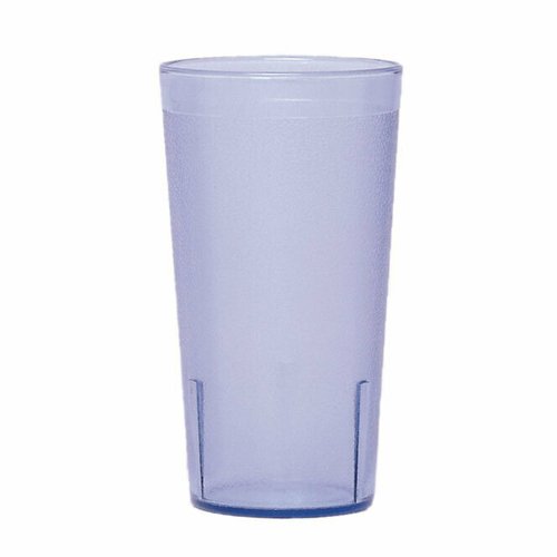 Cambro  1600P401  Colorware Tumbler, 16.4 oz., SAN, slate blue