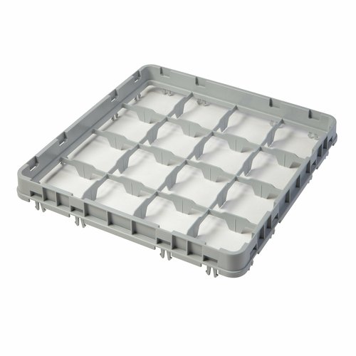 Cambro  16E2151  Half Drop Extender, full size, (16) compartments, adds 1-5/8'' to rack height, for Camracks, soft gray