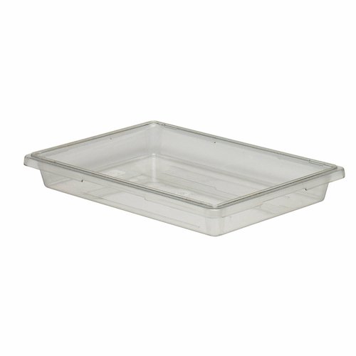 Cambro  18263CW135  Camwear Food Storage Container, 18'' x 26'' x 3-1/2'', 5 gallon, polycarbonate, clear