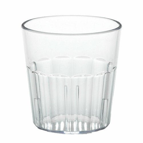 Cambro  NT9152  Newport Tumbler, fluted, 9.3 oz., SAN, clear