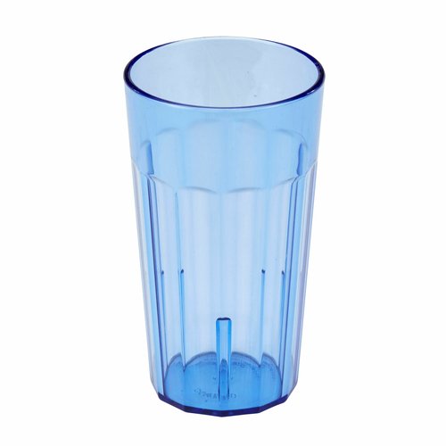 Cambro  NT12401  Newport Tumbler, fluted, 12.6 oz., SAN, slate blue