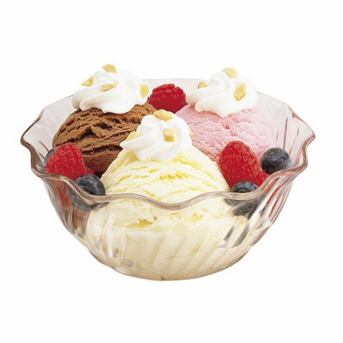 Cambro  SRB13152  Swirl Bowl, 13 oz., SAN, clear