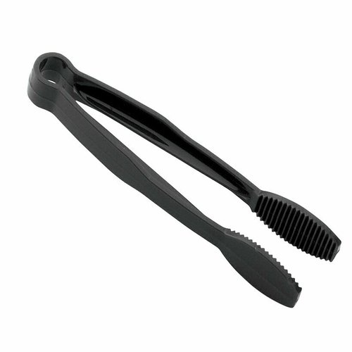 Cambro  TG6110  Lugano Tongs, 6'', flat grip, black