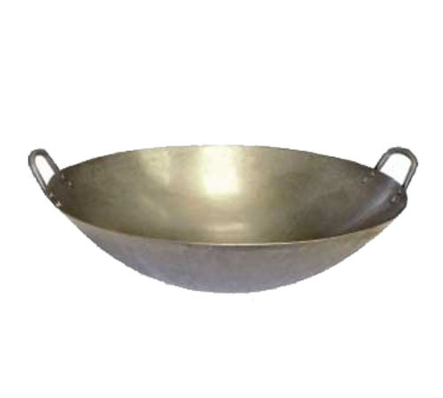 GSW USA WK-26 Chinese Wok, 26'' dia. x 8-1/2'' depth, two handle, iron