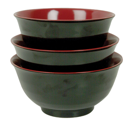 Thunder Group 5570JBR 38 OZ, 7'' SOUP BOWL, TWO TONE (XL)