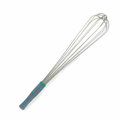 Vollrath  47095  French Whip, 20'' long, one-piece, aqua nylon handle