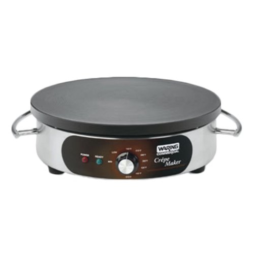 Waring WSC160X Crepe Maker, electric, 16'' cast iron cook surface, 120v