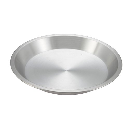Winco APPL-10 10'' Dia Pie Pan, Alu