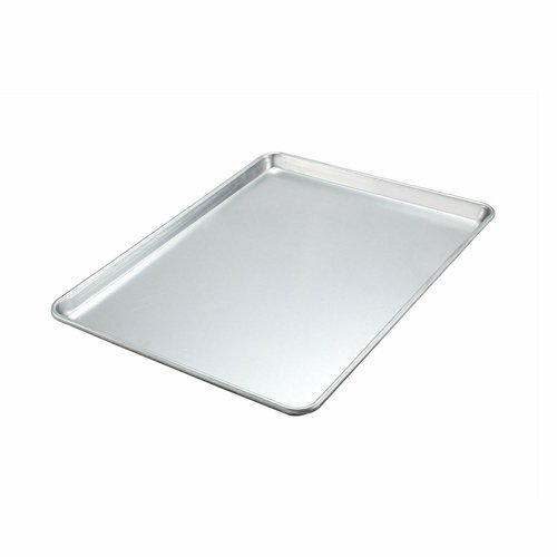 Winco ALXP-1622 Aluminum Sheet Pan, 2/3 Size, 16''x22'', 19 Gauge