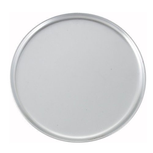 Winco  APZC-12  12'' Coupe Style Pizza Tray, Alu