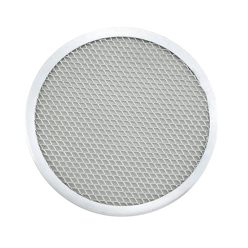 Winco APZS-8 8'' Seamless Pizza Screen, Alu
