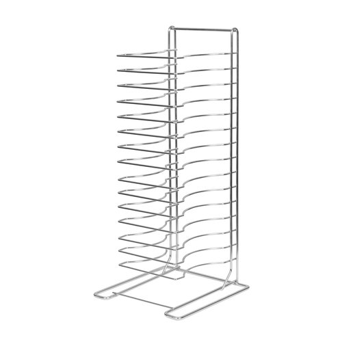 Winco APZT-1015 Pizza Pan Rack, 15 Tiers, Alu, 27''H, Welded