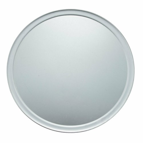 Winco  APZT-20  20'' Wide Rim Pizza Tray, Alu