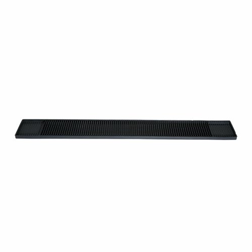 Winco  BM-327K  Bar Mat, 27'' x 3-1/4'', Black
