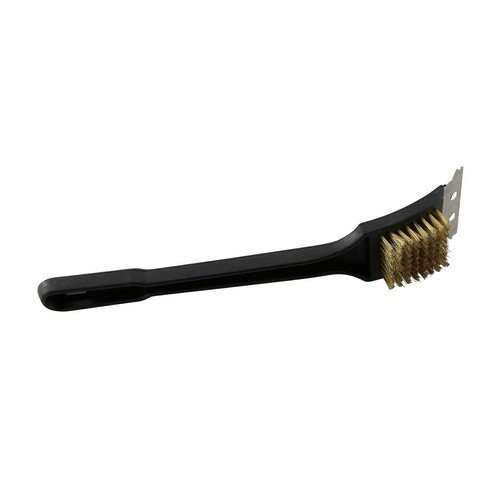 Winco BR-12 Oven/Grill Brush, 12'', Brass Bristles