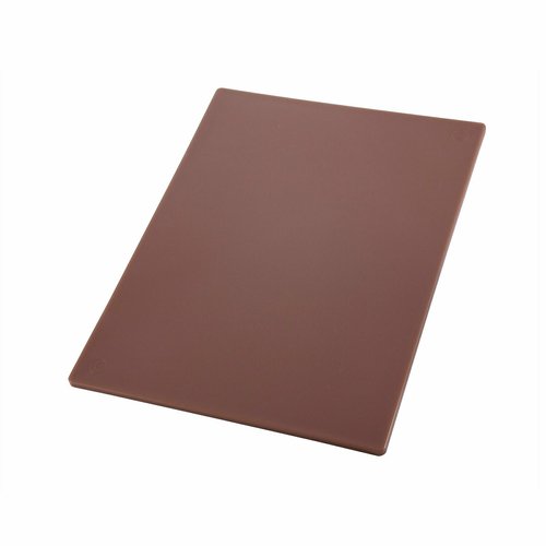 Winco CBBN-1824 Cutting Board, 18'' x 24'' x 1/2'', Brown