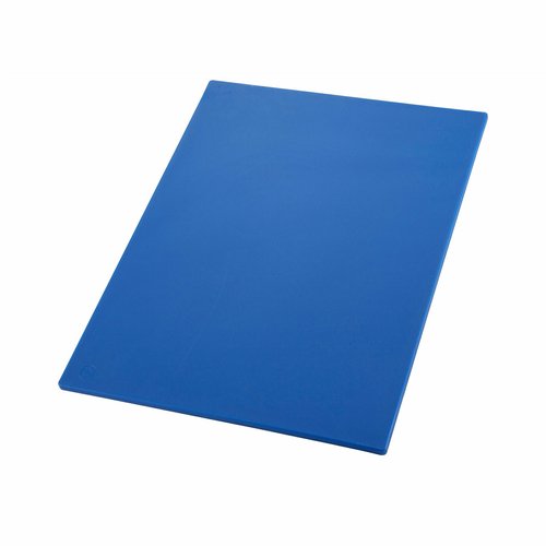 Winco CBBU-1520 Cutting Board, 15'' x 20'' x 1/2'', Blue