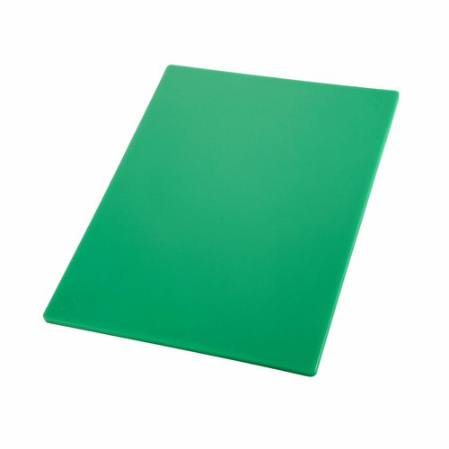 Winco CBGR-1824 Cutting Board, 18'' x 24'' x 1/2'', Green