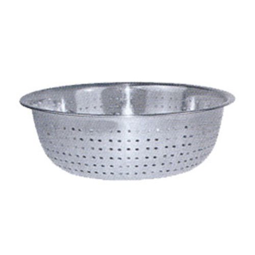 Winco CCOD-13S 13'' Colanders, Chinese Style, 2.5mm Holes, S/S