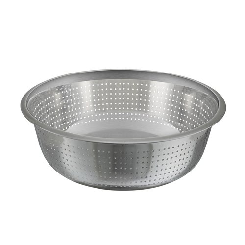 Winco  CCOD-15S  15'' Colanders, Chinese Style, 2.5mm Holes, S/S
