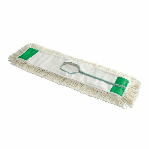 Winco DM-24H Dust Mop Refill for DM-24, Cotton, White, 24''x5''