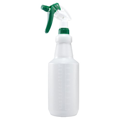 Winco PSR-9 Spray Bottle, 28oz, Plastic, Green Sprayer