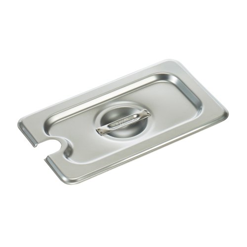 Winco SPCN S/S Steam Pan Cover, 1/9 Size, Slotted