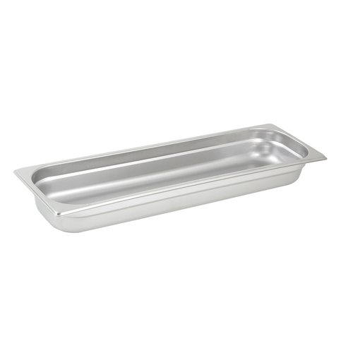 Winco SPJL-2HL Anti-jam Steam Pan, Half Long Size, 2-1/2''