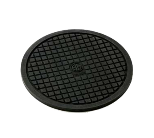 American Metalcraft  TRVR675  TRIVET, SILICONE, ROUND, BLACKCHINA