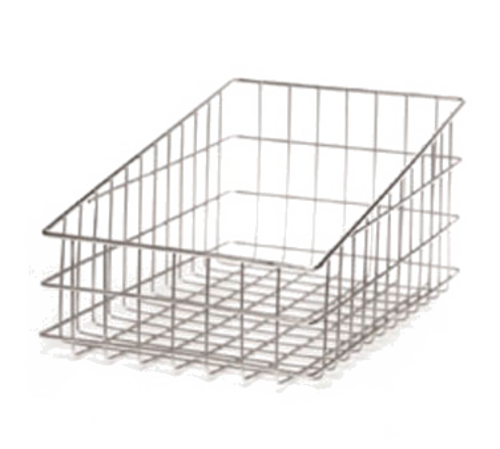 Winholt Equipment WSBB1118 Bagel, Bread, & Bun Basket, slant top, 18'' x 11'' x 8'', chrome wire