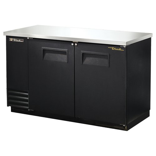 True Mfg. - General Foodservice  TBB-2-HC  Back Bar Cooler, Two Swing Solid Doors, 58.88''W, 115v