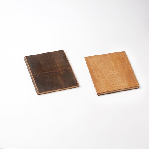 American Metalcraft  BWB109  SERVING BOARD, CARBONIZED BAMBOO, 10'' L X 9'' W country of origin-CHINA