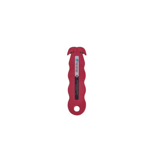 CFS Brands  KK401  Klever Kutter Box Cutter, 4-1/2''L, recessed stainless steel blade, plastic, red