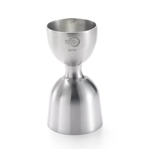 Mercer Tool  M37006  1 x 2 oz. Heavy-Duty Straight Rim Bell Jigger, Stainless Steel