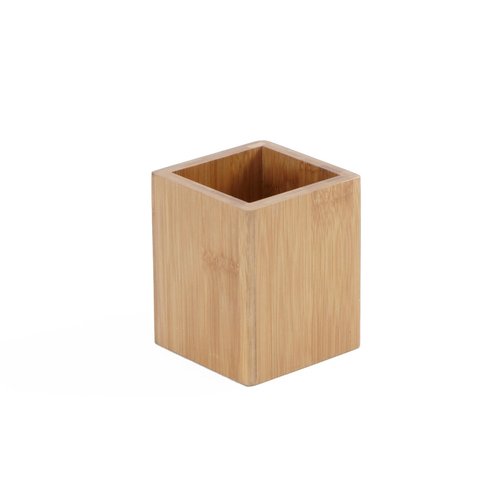 American Metalcraft  WCBA4  WOOD BOX, BAMBOO, 4''SQCHINA