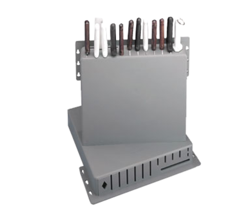 TableCraft Products PKR-1 Knife Rack, ABS Plastic, Holds 12 Knives