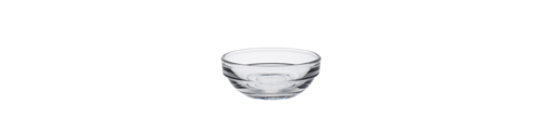 Creative Tops 2020AC04 Duralex Gigogne Stackable Bowl, 2-3/8'', 2-3/8 oz, clear