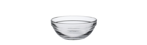 Creative Tops 2023AF06 Duralex Gigogne Stackable Bowl, 4-1/8'', 7-1/4 oz, clear