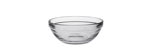 Creative Tops 2024AF06 Duralex Gigogne Stackable Bowl, 4-3/4'', 10-7/8 oz, clear