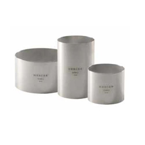 Mercer Tool  M35511  3'' x 1.75'' Stainless Steel Ring Mold