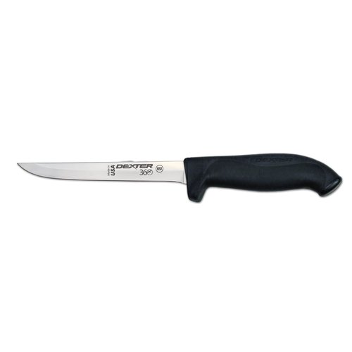 Dexter Russell  36001  6'' narrow boning knife, black handle