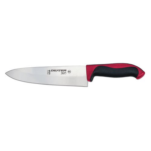 Dexter Russell  36005R  8'' cook's knife, red handle