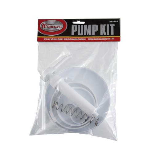 Winco PKT-6 Pump Kit, 5 Lids