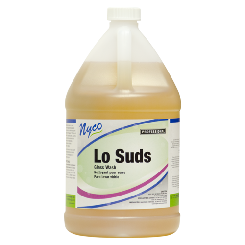 Nyco Products Company  NL356-G4  Lo Suds Bar Glass Wash, 1 Gallon