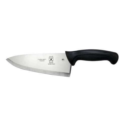 Mercer Tool M18000 8'' Wide Chef's - Hollow Ground