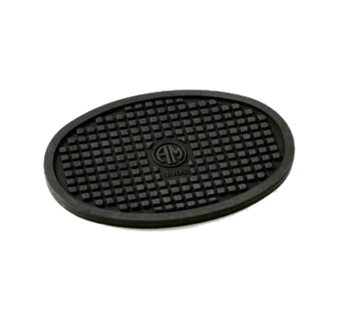 American Metalcraft  TRVO53  TRIVET, SILICONE, OVAL, BLACKCHINA