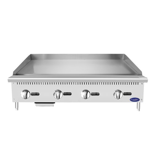 Atosa  ATMG-48  Countertop Manual 48'' Griddle, Natural Gas, 120k BTU