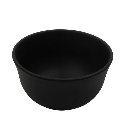 G.E.T. Enterprises  B-150-BK  14 oz. Round Black Melamine Rice/Soup/Cereal Bowl